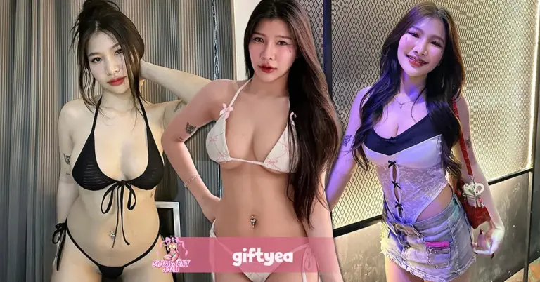 giftyea เน็ตไอดอล สาวเซ็กซี่ ดีกรีความร้อนแรง ผลงาน แซ่บ เกินต้าน VK 18+